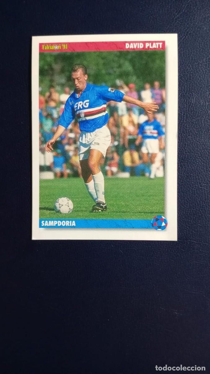 Cromos de f&uacute;tbol: 284 David Platt - SAMPDORIA - Calciatori Joker 93 94 - Calcio 1993 1994