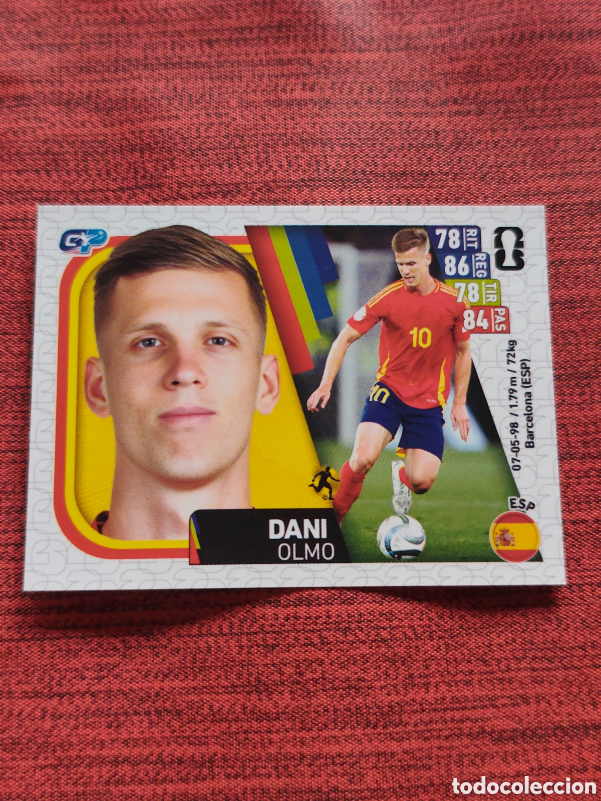 Fu&szlig;ball-Sticker: 390 DANI OLMO ESPA&Ntilde;A CAMPEONA MUNDIAL 2026 EDITORIAL GP