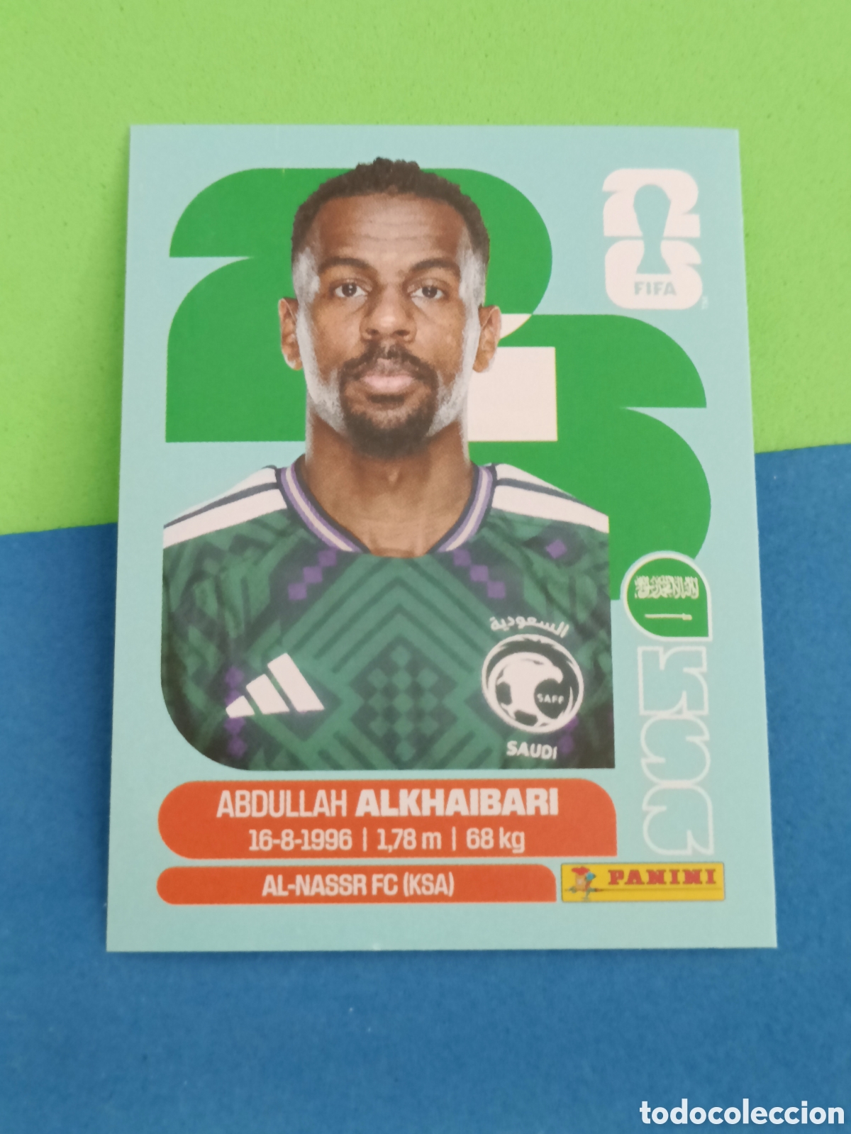 Cromos de f&uacute;tbol: Panini Mundial Fifa World cup 2026 26 sticker - KSA 11 Alkhaibari