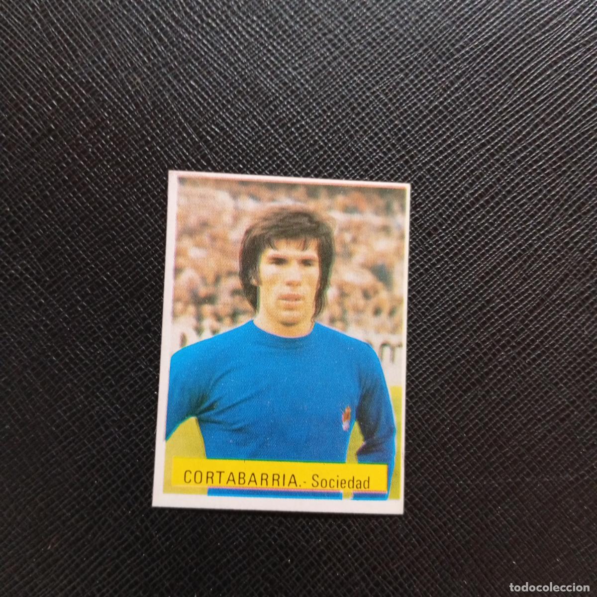 Cromos de f&uacute;tbol: CORTABARRIA REAL SOCIEDAD FINI 1975 1976 CROMO FUTBOL LIGA 75 76 - SIN PEGAR - A70 PG73