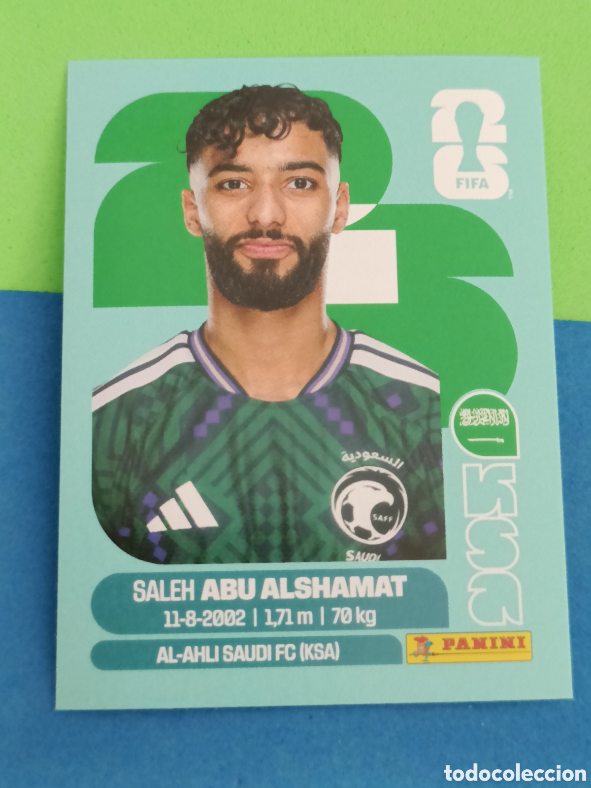 Cromos de f&uacute;tbol: Panini Mundial Fifa World cup 2026 26 sticker - KSA 14 Alshamat