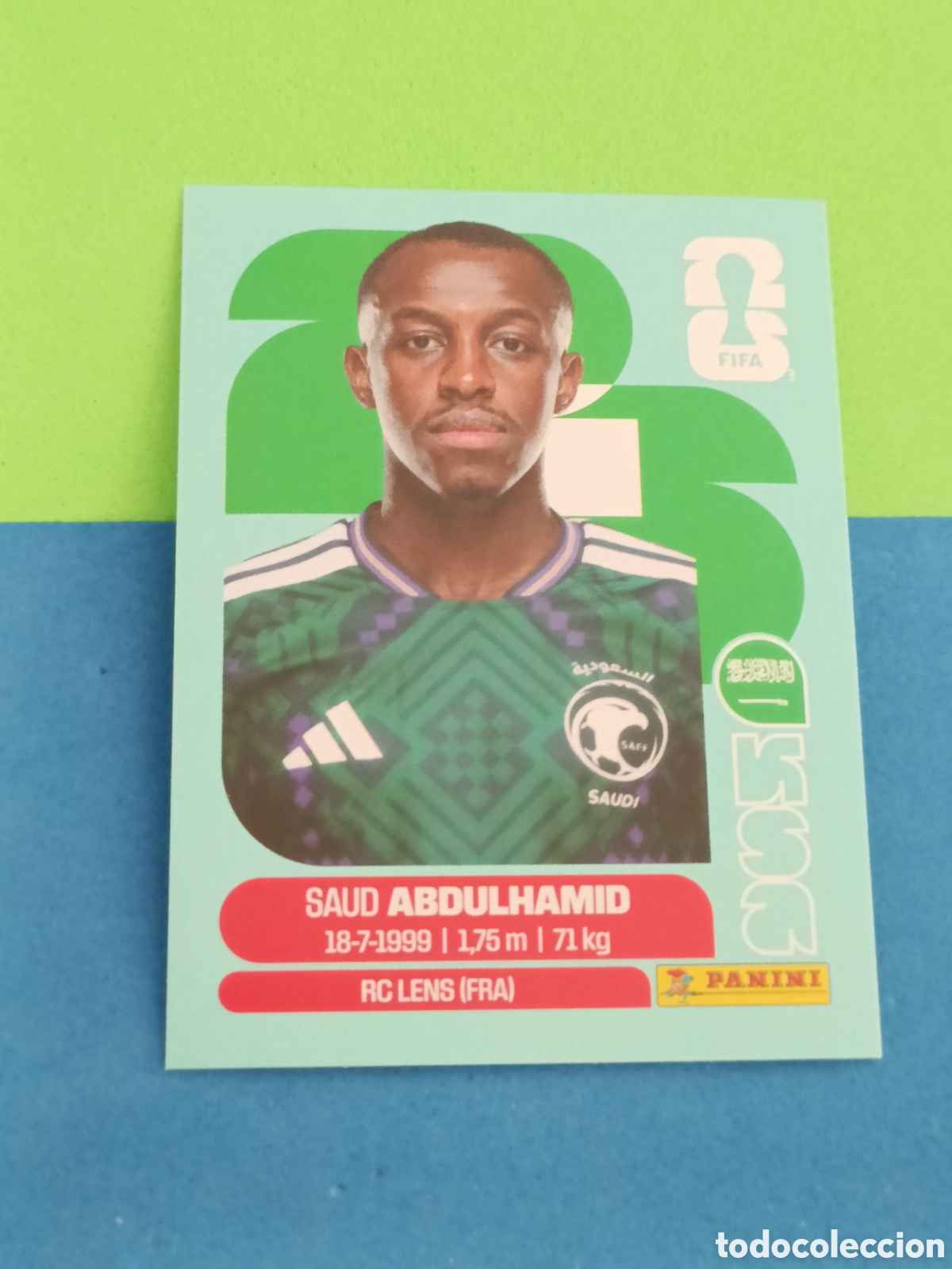 Cromos de f&uacute;tbol: Panini Mundial Fifa World cup 2026 26 sticker - KSA 4 Abdulhamid