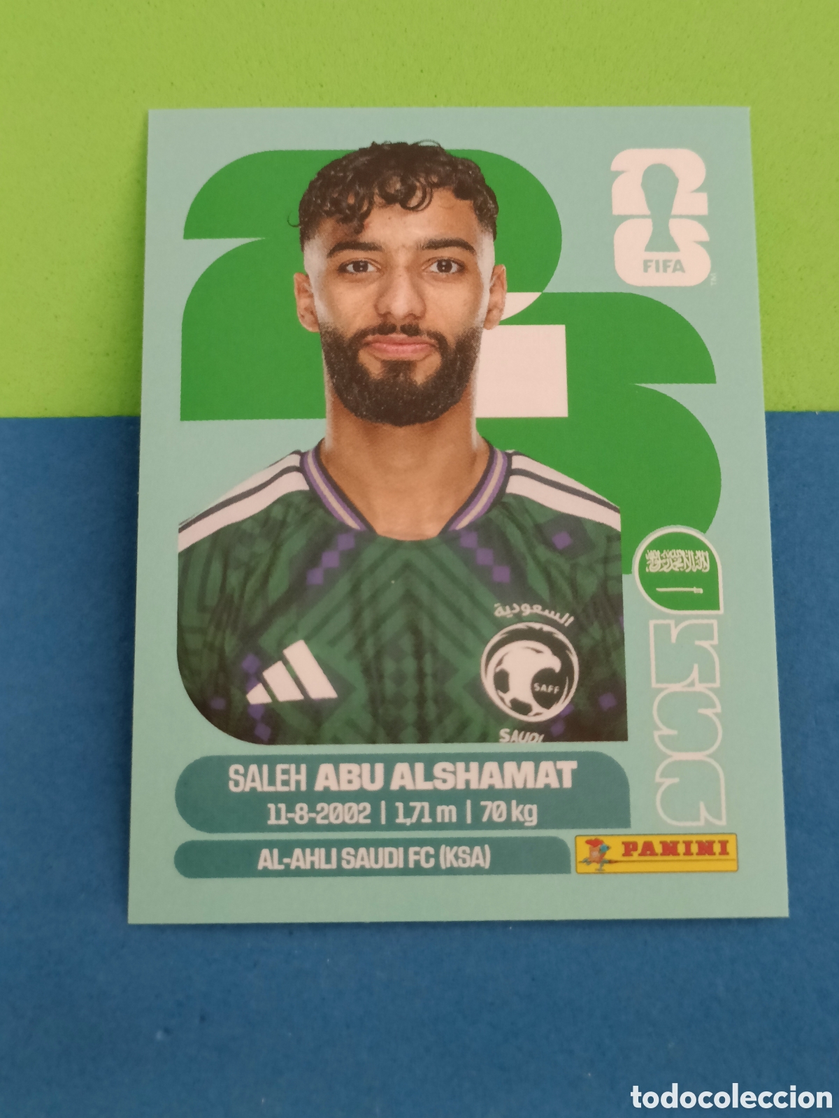 Cromos de f&uacute;tbol: Panini Mundial Fifa World cup 2026 26 sticker - KSA 14 Abu Alshamat