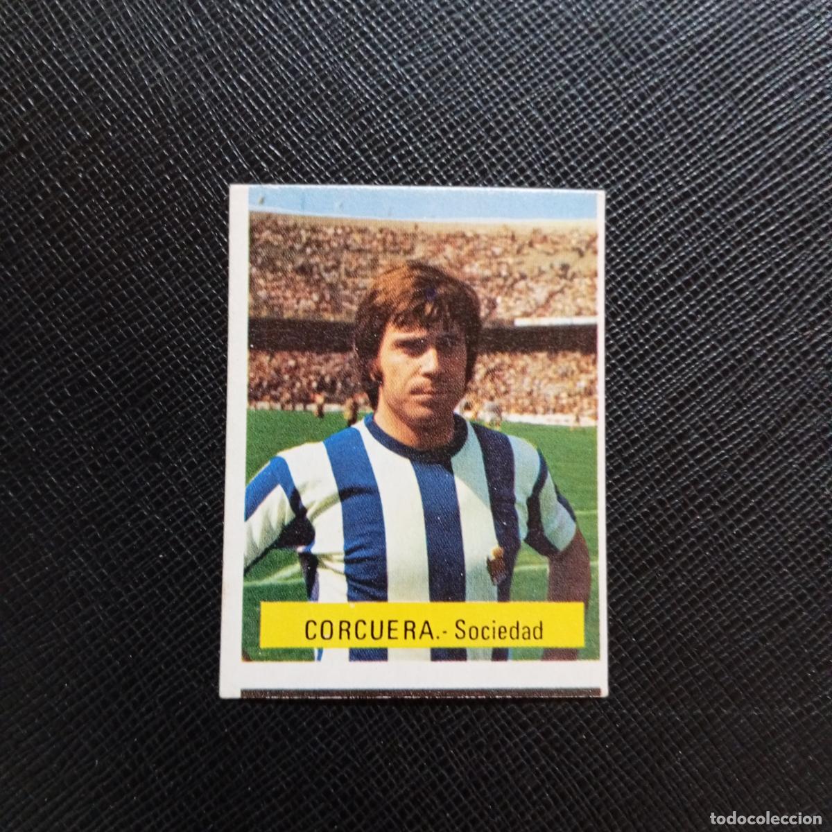 Cromos de f&uacute;tbol: CORCUERA REAL SOCIEDAD FINI 1975 1976 CROMO FUTBOL LIGA 75 76 - SIN PEGAR - A70 PG82