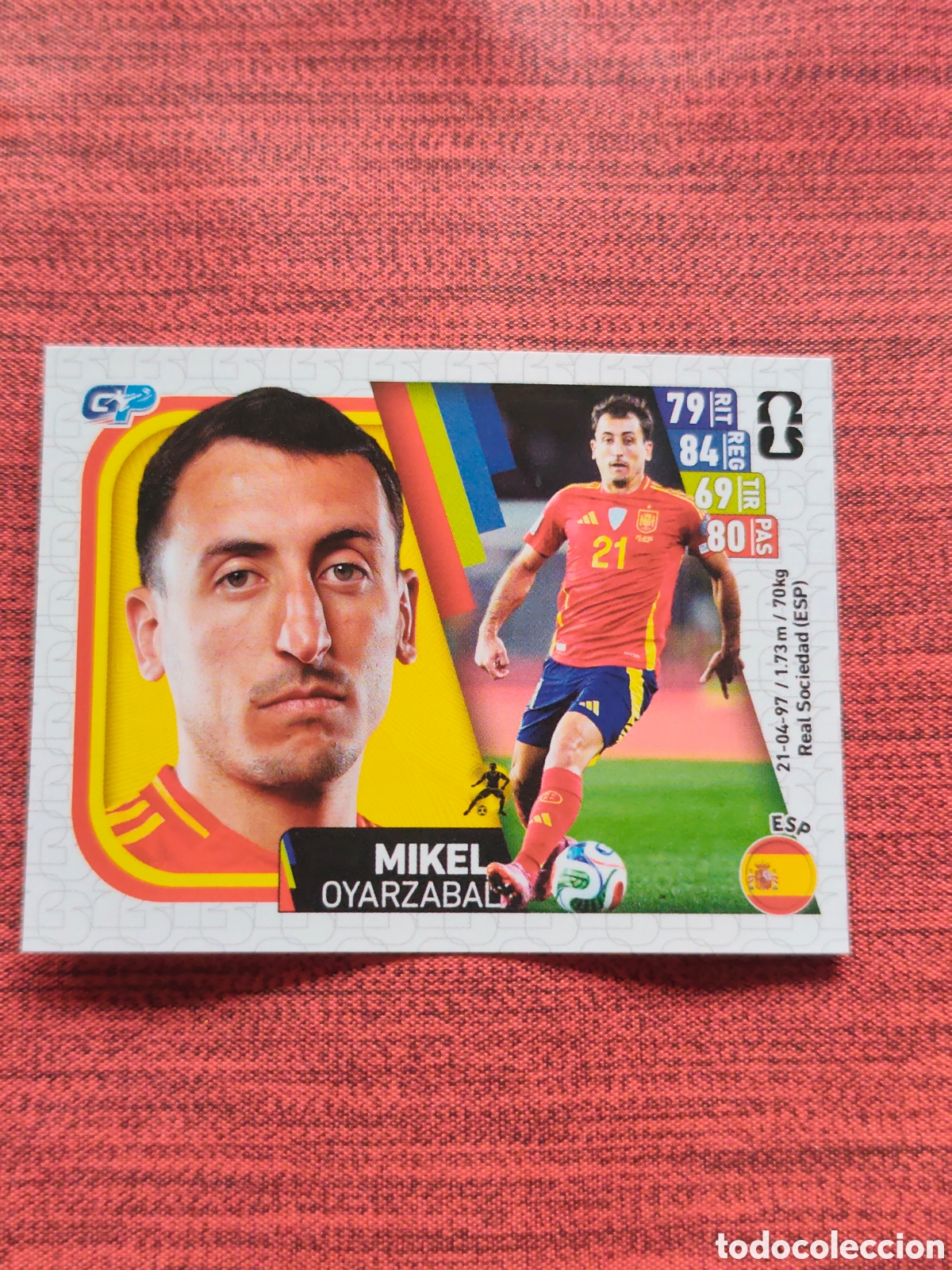 Fu&szlig;ball-Sticker: 395 OYARZABAL ESPA&Ntilde;A CAMPEONA MUNDIAL 2026 EDITORIAL GP