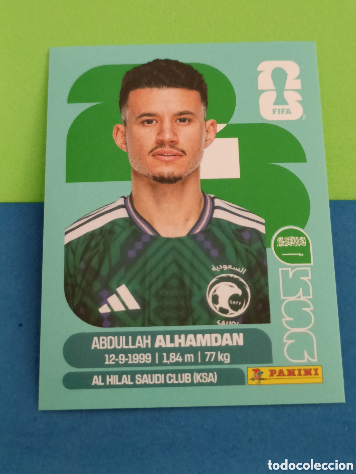 Fu&szlig;ball-Sticker: Panini Mundial Fifa World cup 2026 26 sticker - KSA 20 Alhamdan