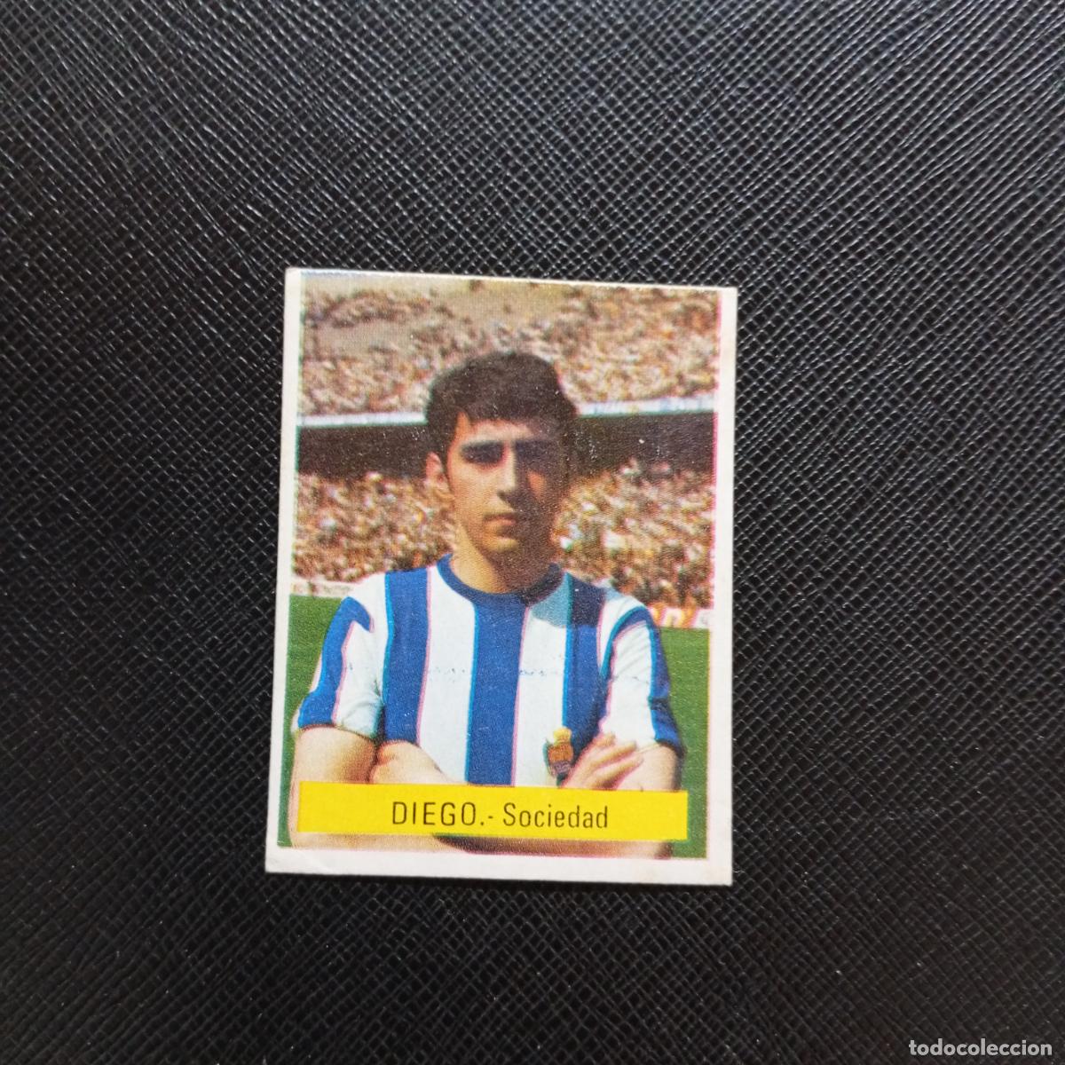 Fu&szlig;ball-Sticker: DIEGO REAL SOCIEDAD FINI 1975 1976 CROMO FUTBOL LIGA 75 76 - SIN PEGAR - A70 PG82