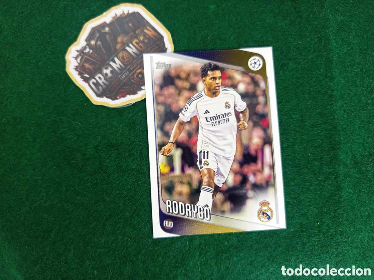 Cromos de Futebol: ❇️ CROMO ⚽ CARD RODRYGO 102 TOPPS FLAGSHIP 25 26 2025 2026 - REAL MADRID ❇️