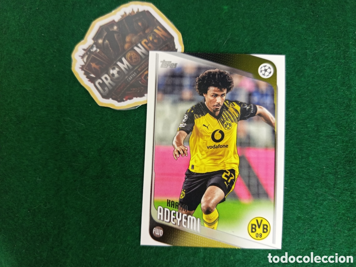 Cromos de Futebol: ❇️ CROMO ⚽ CARD ADEYEMI 128 TOPPS FLAGSHIP 25 26 2025 2026 - BORUSSIA DORTMUND ❇️