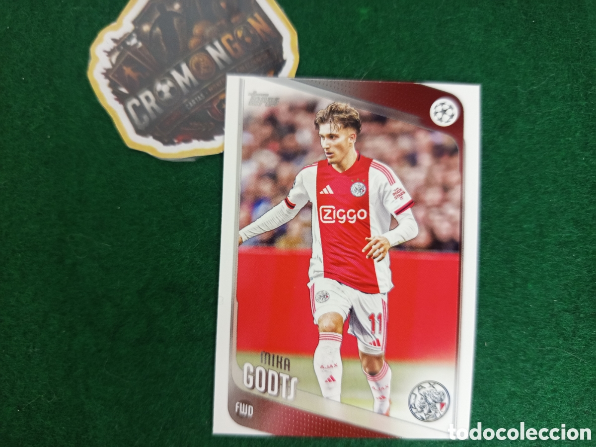 Cromos de Futebol: ❇️ CROMO ⚽ CARD MIKA GODTS 151 TOPPS FLAGSHIP 25 26 2025 2026 - AJAX ❇️