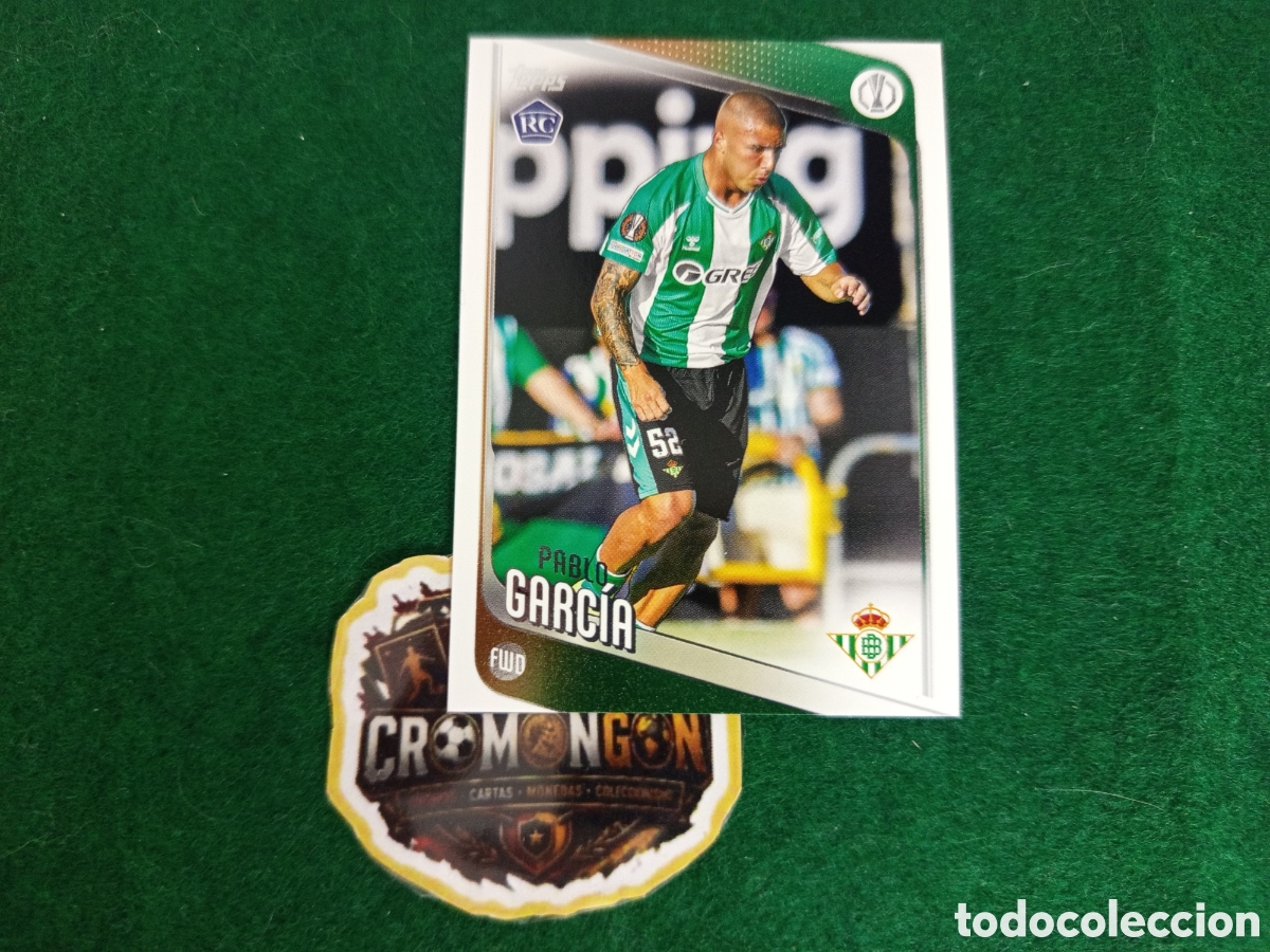 Cromos de Futebol: ❇️ CROMO ⚽ CARD PABLO GARC&Iacute;A ROOKIE 174 TOPPS FLAGSHIP 25 26 2025 2026 - REAL BETIS ❇️