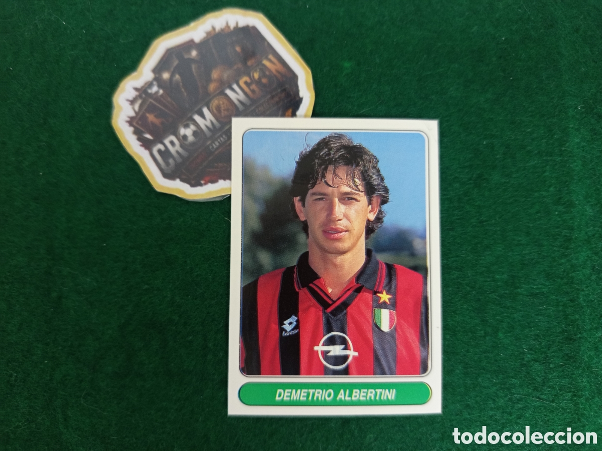 Cromos de Futebol: ❇️ CROMO ⚽ CARD ALBERTINI N&deg; 52 EUROPEAN STARS 97 98 1997 1998 - AC MILAN ❇️