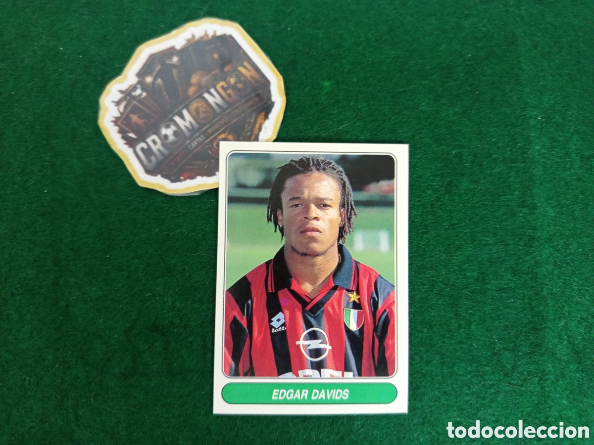 Cromos de Futebol: ❇️ CROMO ⚽ CARD EDGAR DAVIDS #56 EUROPEAN STARS 1997 1998 97 98 - AC MILAN ❇️