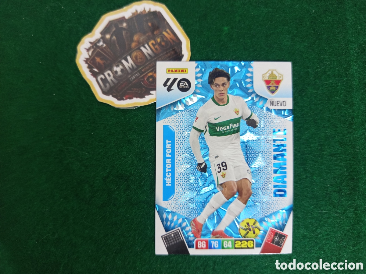 Cromos de Futebol: ❇️ CROMO ⚽ CARD H&Eacute;CTOR FORT NUEVO DIAMANTE 398 ADRENALYN XL 25 26 2025 2026 - ELCHE ❇️