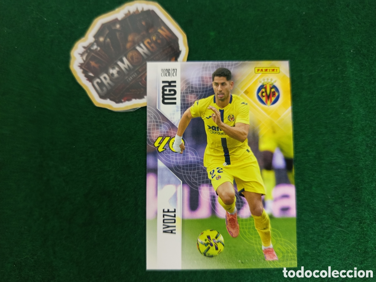 Fu&szlig;ball-Sticker: ❇️ CROMO ⚽ CARD AYOZE VILLARREAL 377 26 27 MEGACRACKS MGKS PANINI ❇️