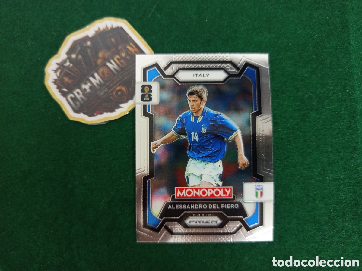 Fu&szlig;ball-Sticker: ❇️ CROMO ⚽ CARD DEL PIERO PRIZM MONOPOLY MUNDIAL 2026 - ITALIA ❇️