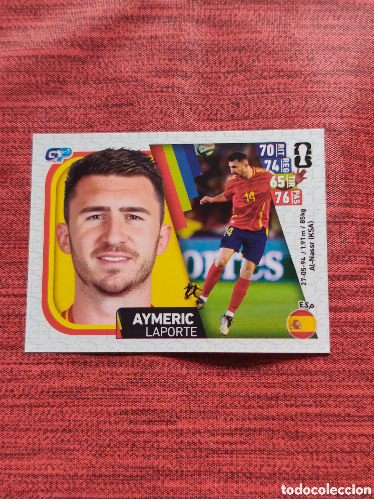 Fu&szlig;ball-Sticker: 397 LAPORTE ESPA&Ntilde;A CAMPEONA MUNDIAL 2026 EDITORIAL GP