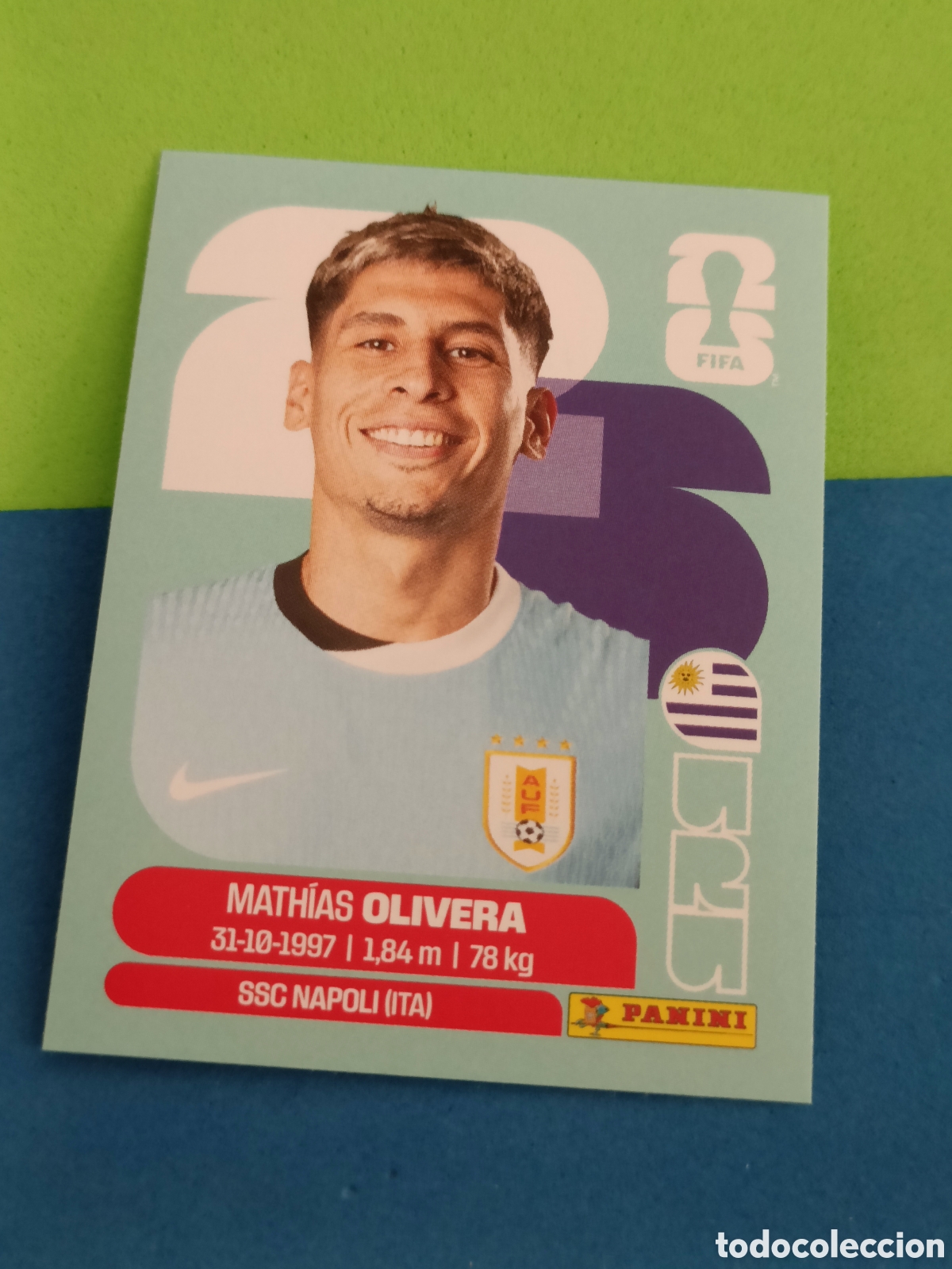 Fu&szlig;ball-Sticker: Panini Mundial Fifa World cup 2026 26 sticker - URU 7 Olivera