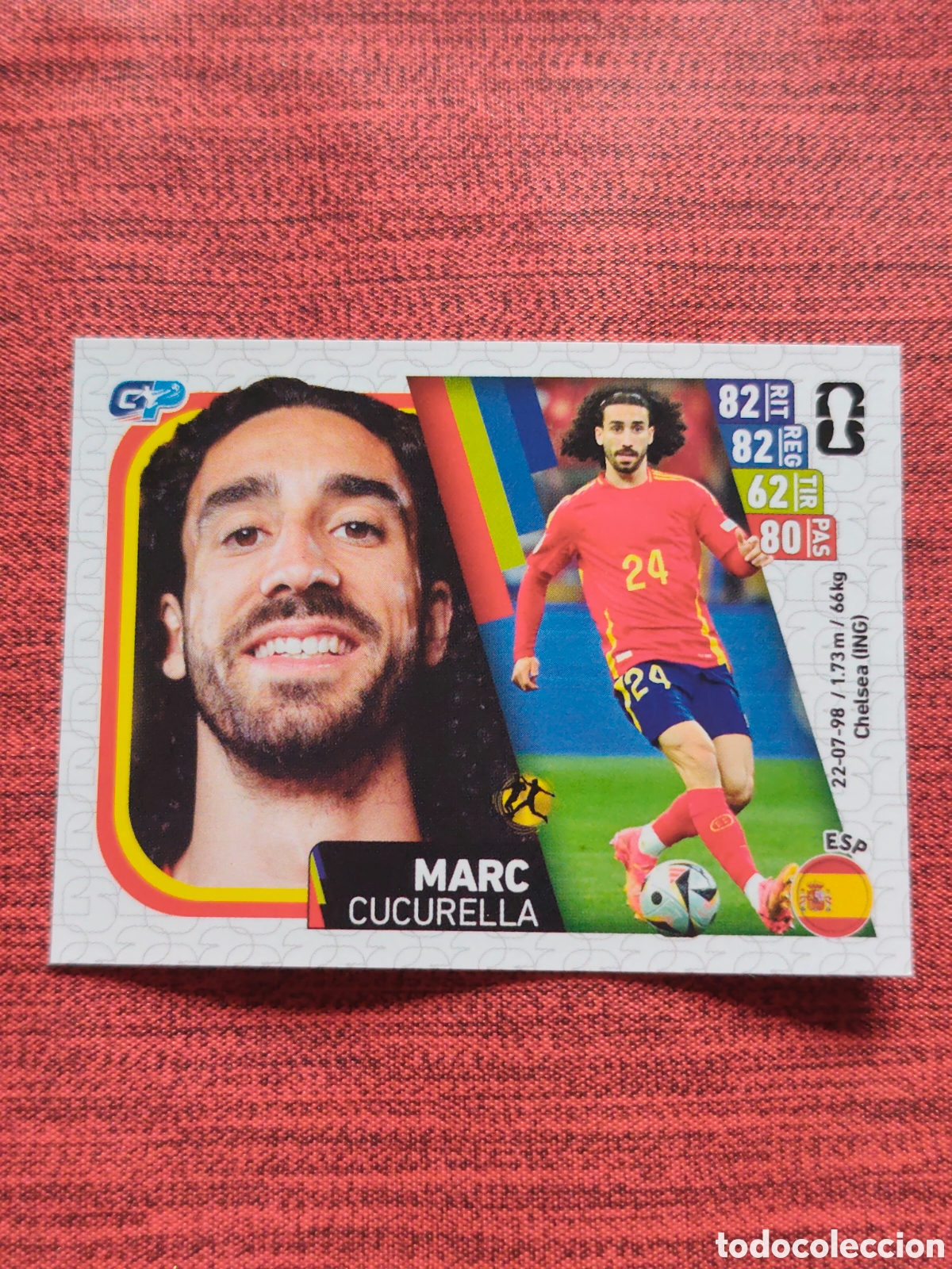 Fu&szlig;ball-Sticker: 398 CUCURELLA ESPA&Ntilde;A CAMPEONA MUNDIAL 2026 EDITORIAL GP