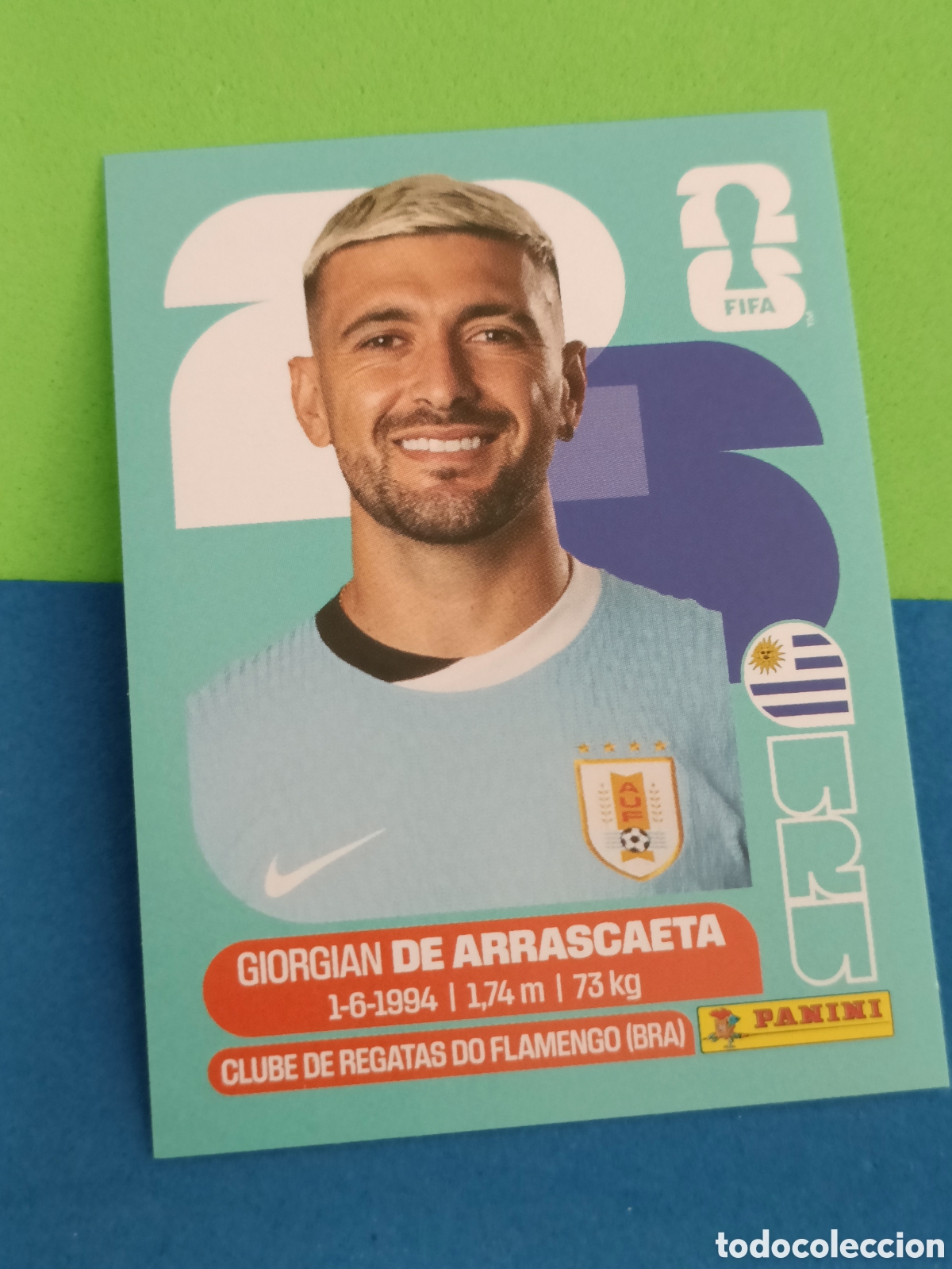 Football Stickers: Panini Mundial Fifa World cup 2026 26 sticker - URU 11 De Arrascaeta