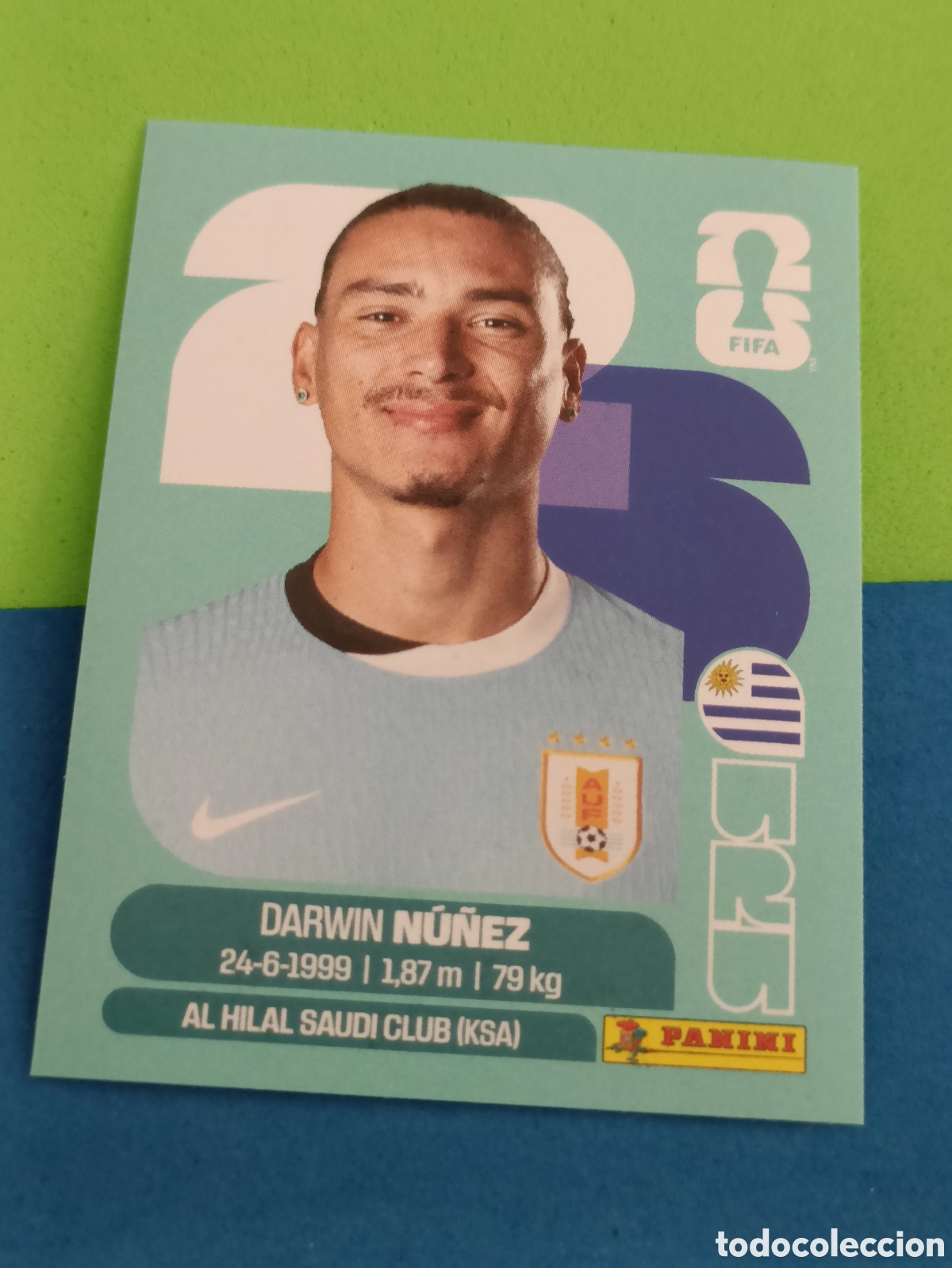 Cromos de f&uacute;tbol: Panini Mundial Fifa World cup 2026 26 sticker - URU 17 N&uacute;&ntilde;ez