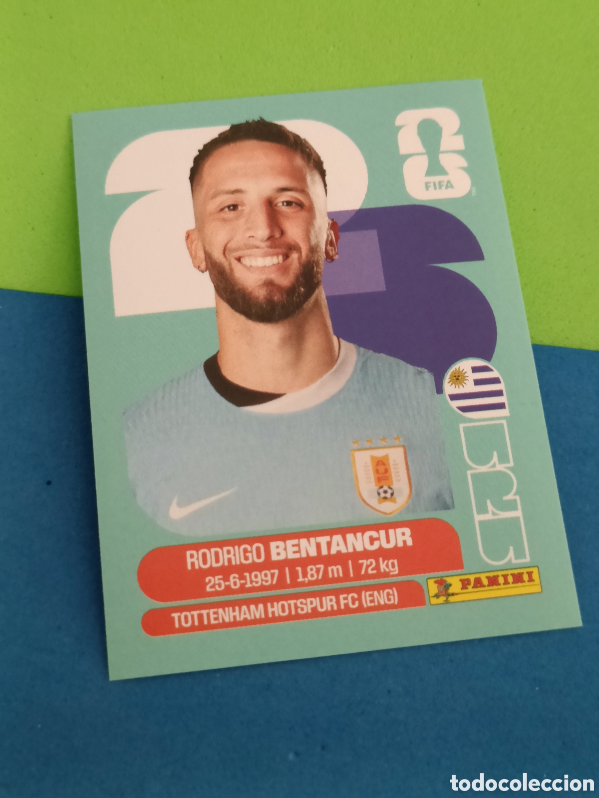 Cromos de f&uacute;tbol: Panini Mundial Fifa World cup 2026 26 sticker - URU 12 Bentancur