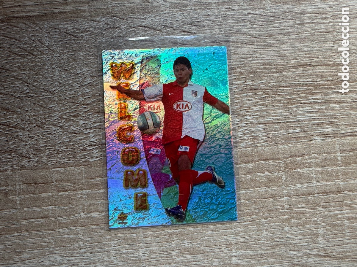 Cromos de f&uacute;tbol: AG&Uuml;ERO ROOKIE WELCOME LIGA 2006 2007 06 07 MUNDICROMO ATL&Eacute;TICO DE MADRID