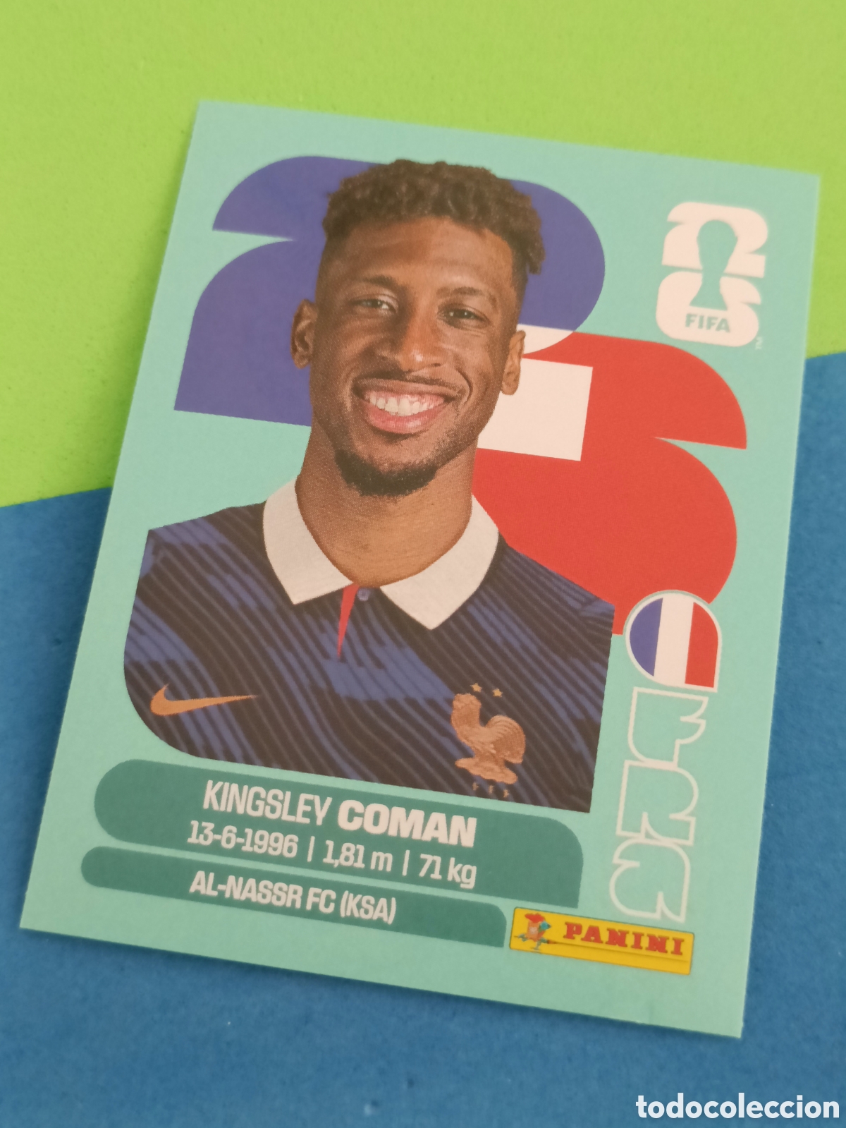 Cromos de f&uacute;tbol: Panini Mundial Fifa World cup 2026 26 sticker - FRA 18 Coman
