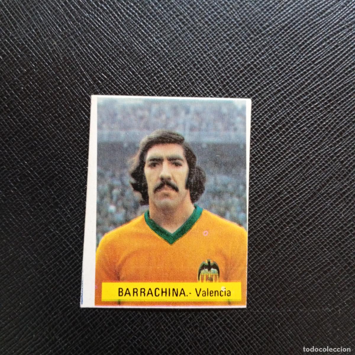 Cromos de f&uacute;tbol: BARRACHINA VALENCIA FINI 1975 1976 CROMO FUTBOL LIGA 75 76 - SIN PEGAR - A70 PG91