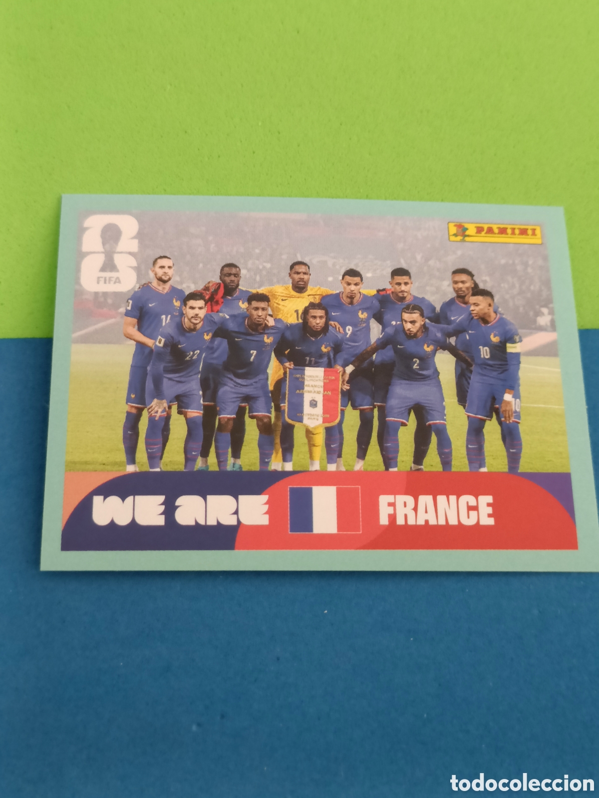Cromos de f&uacute;tbol: Panini Mundial Fifa World cup 2026 26 sticker - FRA 13 Equipo Francia