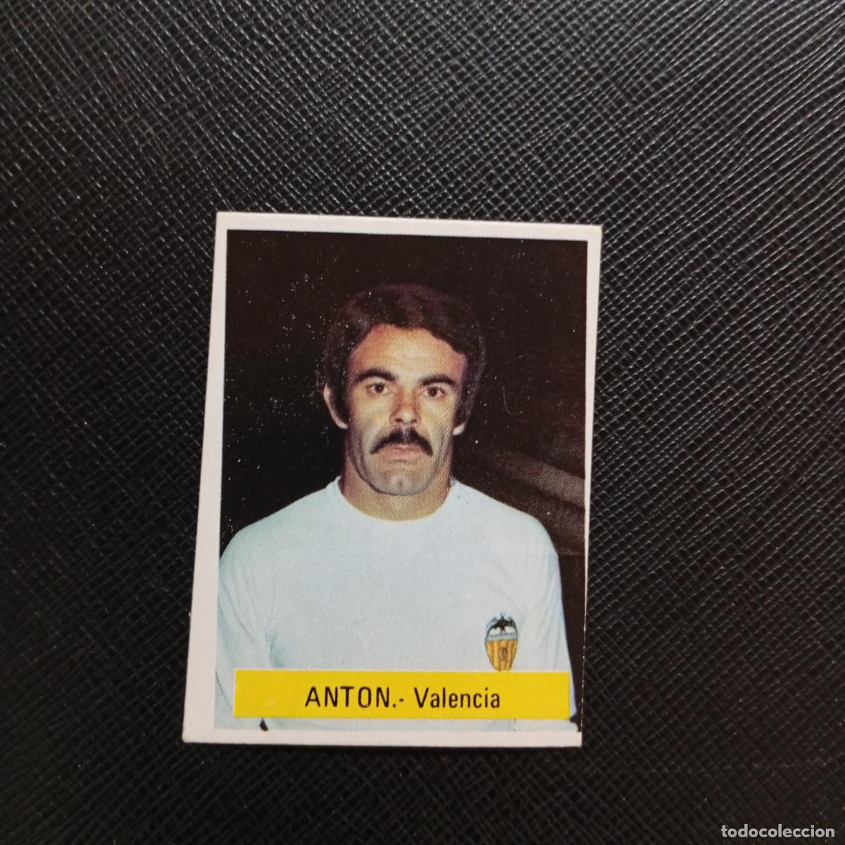 Cromos de f&uacute;tbol: ANTON VALENCIA FINI 1975 1976 CROMO FUTBOL LIGA 75 76 - SIN PEGAR - A70 PG91