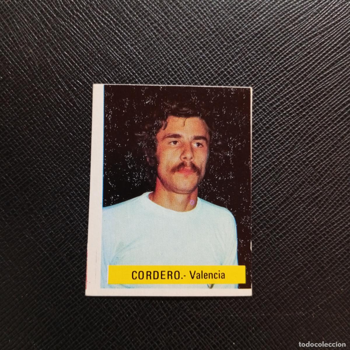 Cromos de f&uacute;tbol: CORDERO VALENCIA FINI 1975 1976 CROMO FUTBOL LIGA 75 76 - SIN PEGAR - A70 PG91
