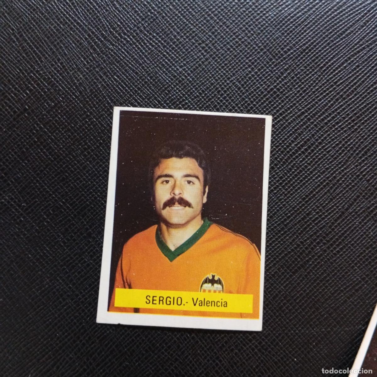 Cromos de f&uacute;tbol: SERGIO VALENCIA FINI 1975 1976 CROMO FUTBOL LIGA 75 76 - SIN PEGAR - A70 PG91