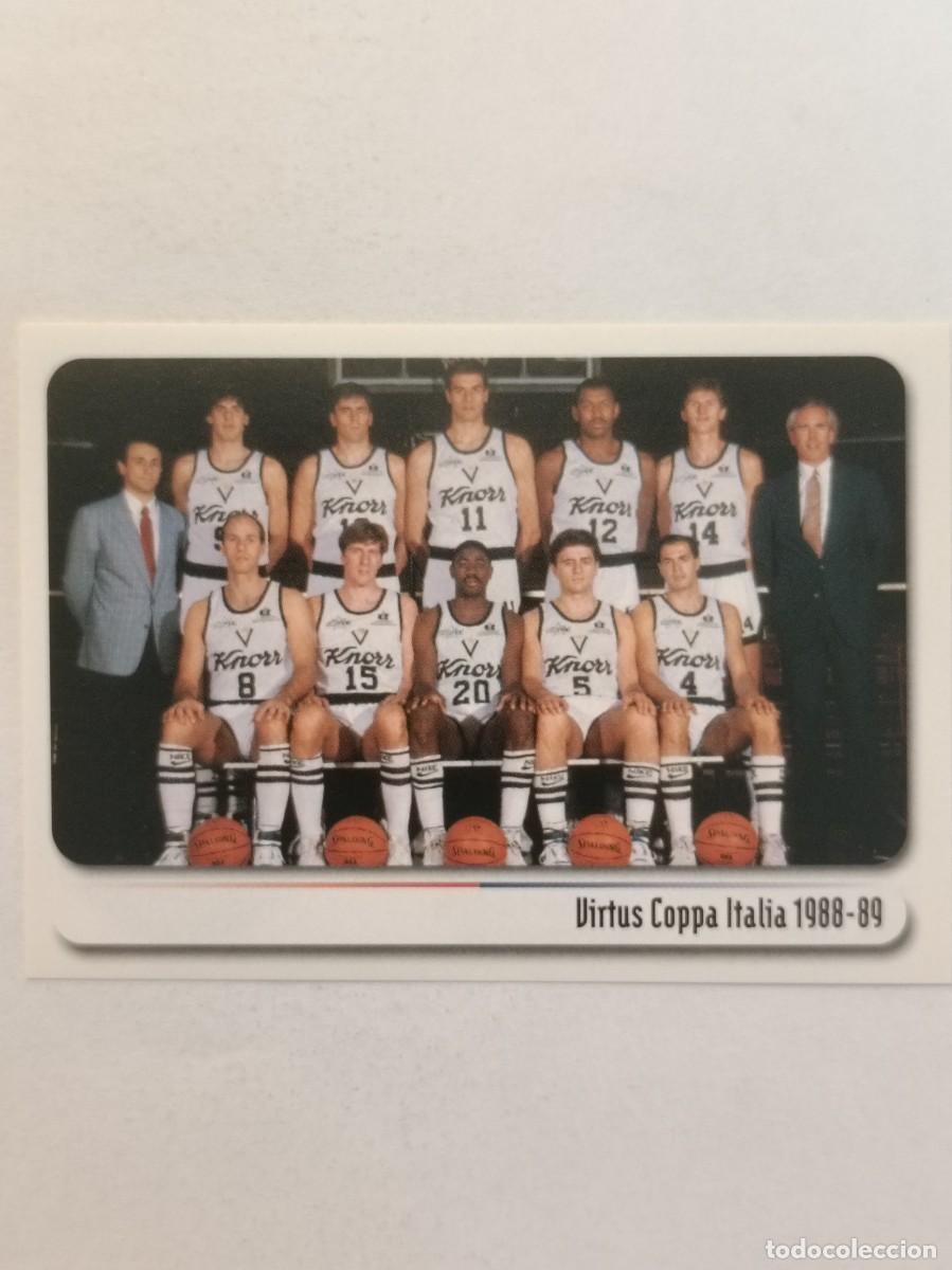 Cromos de f&uacute;tbol: #55 VIRTUS COPA DE ITALIA 1988-89 BOLOGNA CITTA DEL BASKET 2007 PANINI