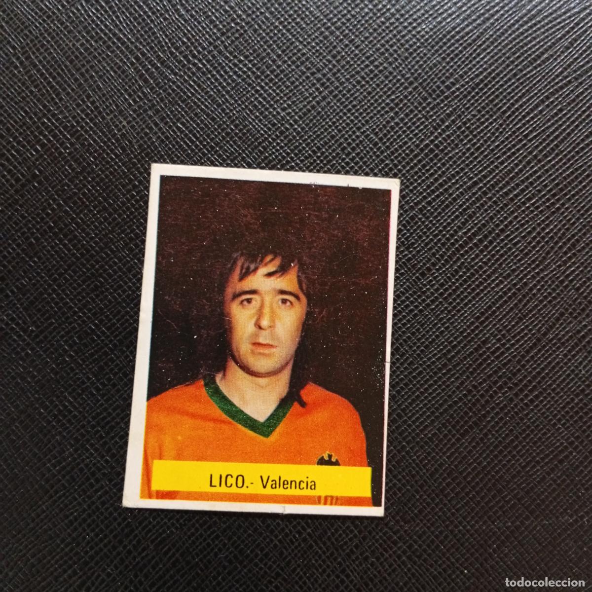 Cromos de f&uacute;tbol: LICO VALENCIA FINI 1975 1976 CROMO FUTBOL LIGA 75 76 - SIN PEGAR - A70 PG91