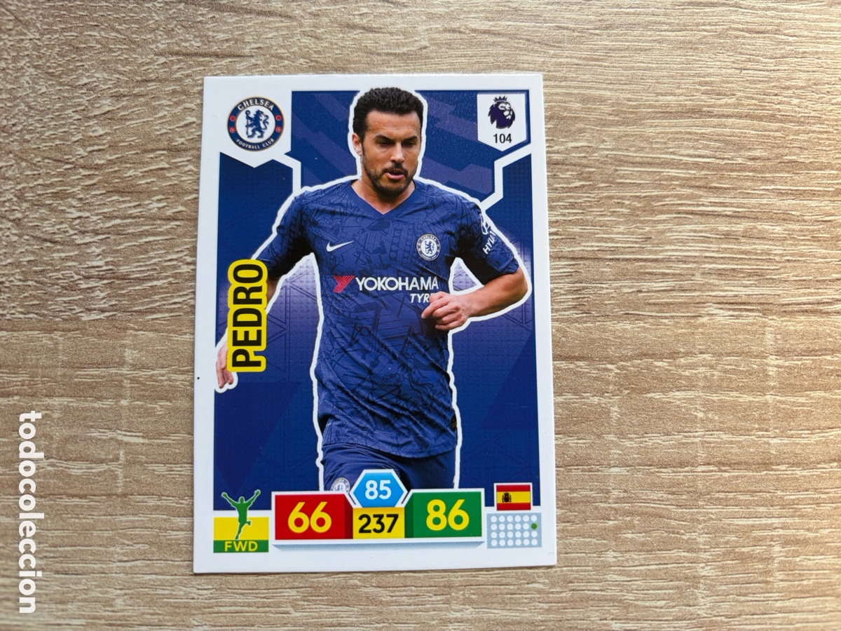 Cromos de f&uacute;tbol: PEDRO PANINI ADRENALYN XL PREMIER LEAGUE 2019 2020 19 20 CHELSEA FC