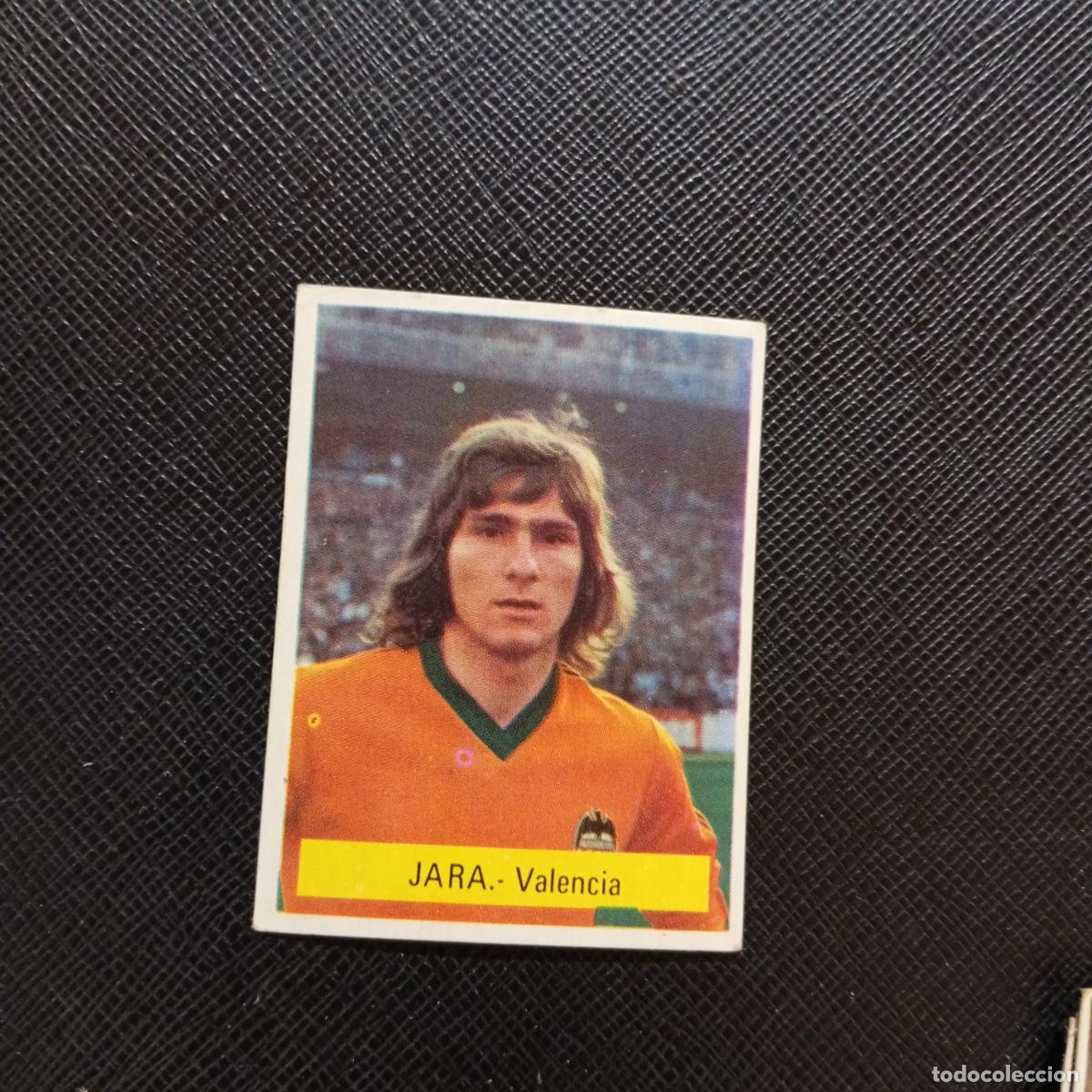 Cromos de f&uacute;tbol: JARA VALENCIA FINI 1975 1976 CROMO FUTBOL LIGA 75 76 - SIN PEGAR - A70 PG91