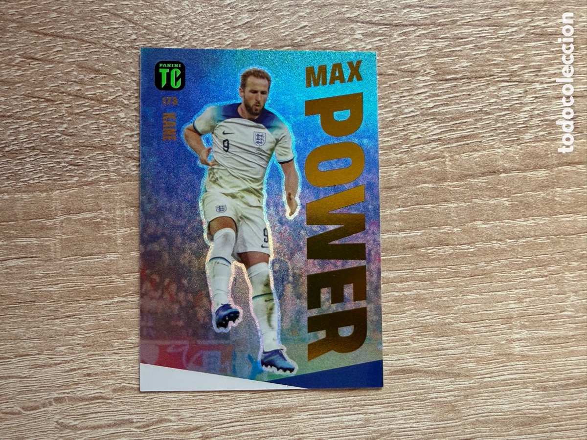 Cromos de f&uacute;tbol: HARRY KANE MAX POWER PANINI TOP CLASS 2024 ENGLAND INGLATERRA