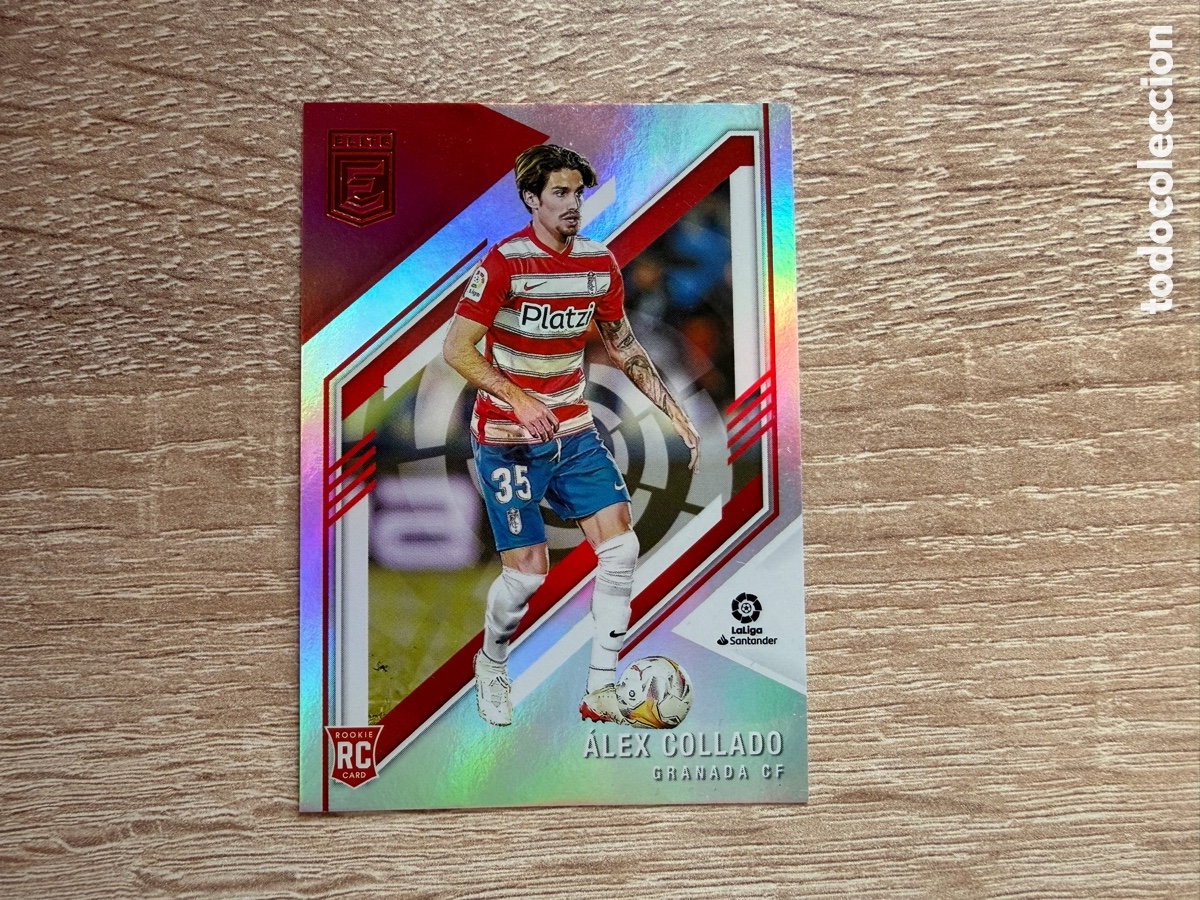 Cromos de f&uacute;tbol: &Aacute;LEX COLLADO RC ROOKIE CARD PANINI DONRUSS ELITE LALIGA 2021 2022 21 22 GRANADA CF