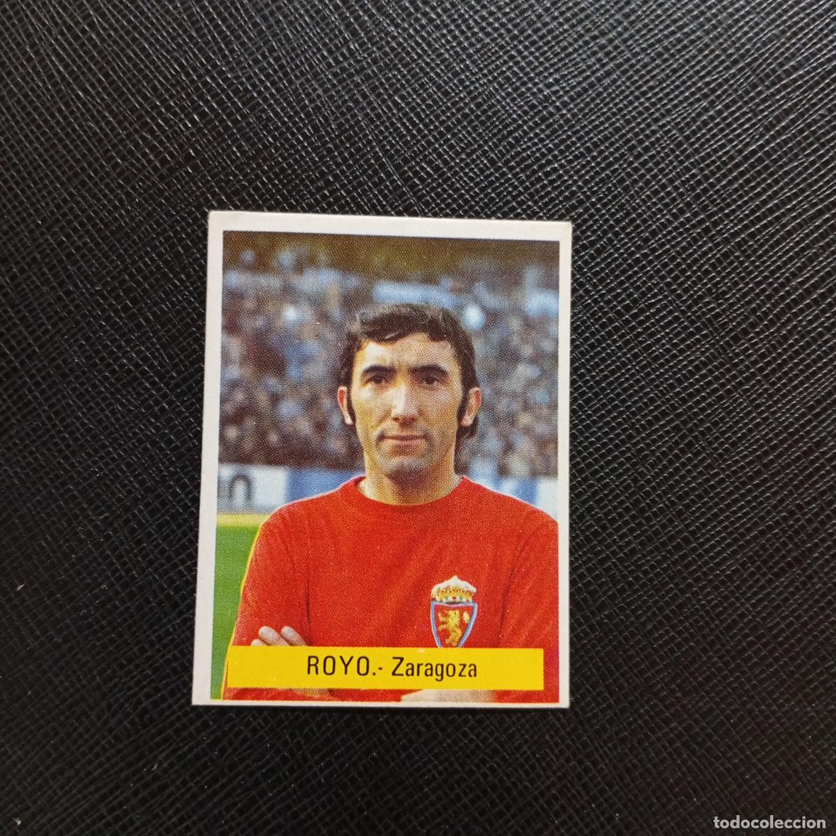 Cromos de f&uacute;tbol: ROYO ZARAGOZA FINI 1975 1976 CROMO FUTBOL LIGA 75 76 - SIN PEGAR - A70 PG100