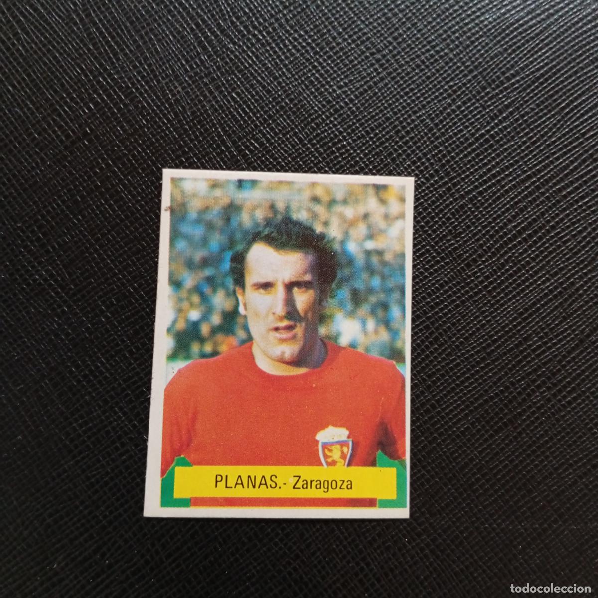 Cromos de f&uacute;tbol: PLANAS ZARAGOZA FINI 1975 1976 CROMO FUTBOL LIGA 75 76 - SIN PEGAR - A70 PG100