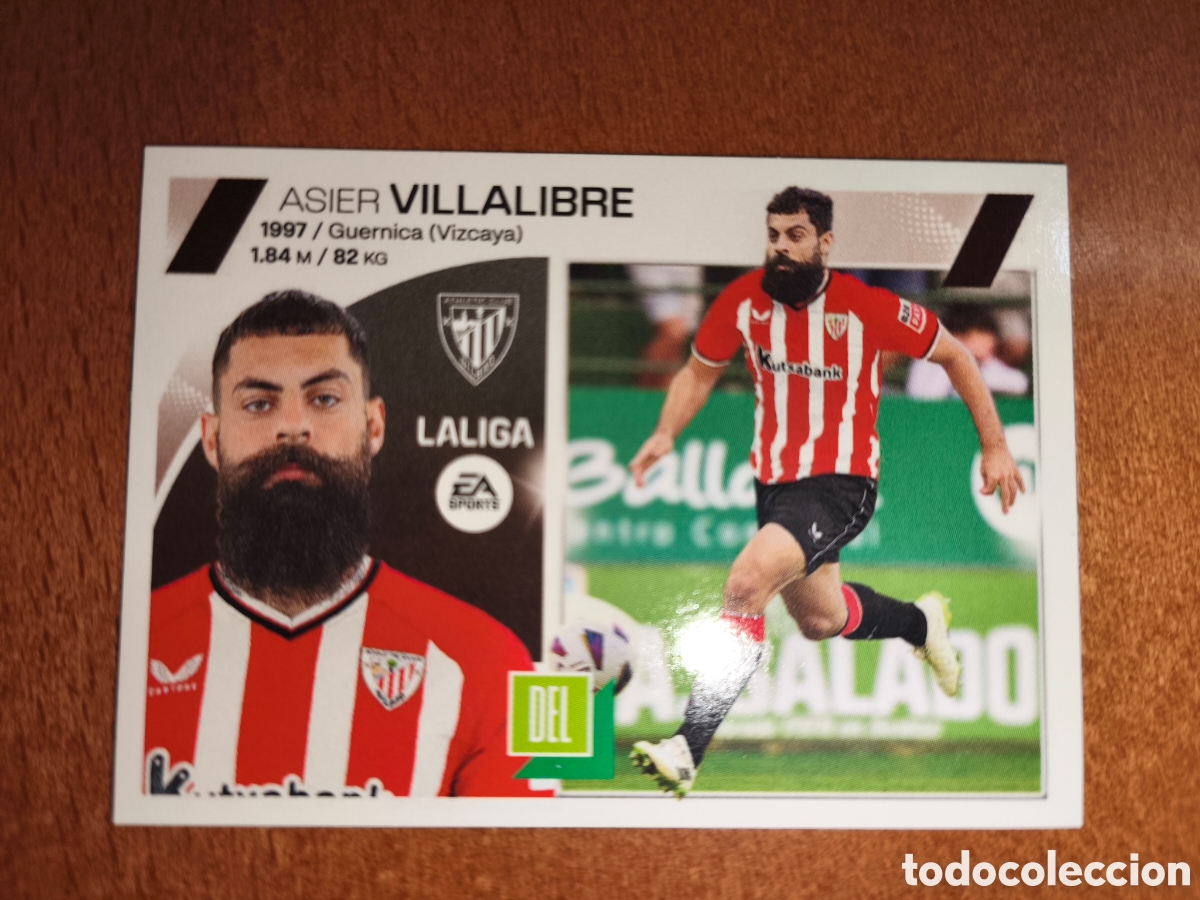 Cromos de f&uacute;tbol: Villalibre coloca n&deg;19 Bis liga este 23/24 Athletic Club