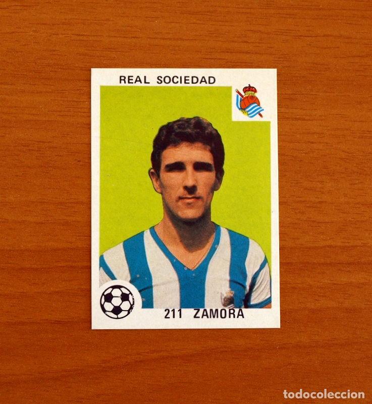 Cromos de f&uacute;tbol: Real Sociedad - N&ordm; 211 Zamora - Editorial Maga 1978-1979, 78-79 - Nunca Pegado