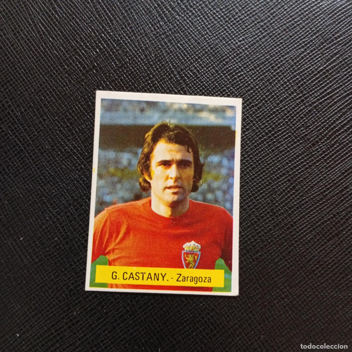 Cromos de f&uacute;tbol: G CASTANY ZARAGOZA FINI 1975 1976 CROMO FUTBOL LIGA 75 76 - SIN PEGAR - A70 PG100
