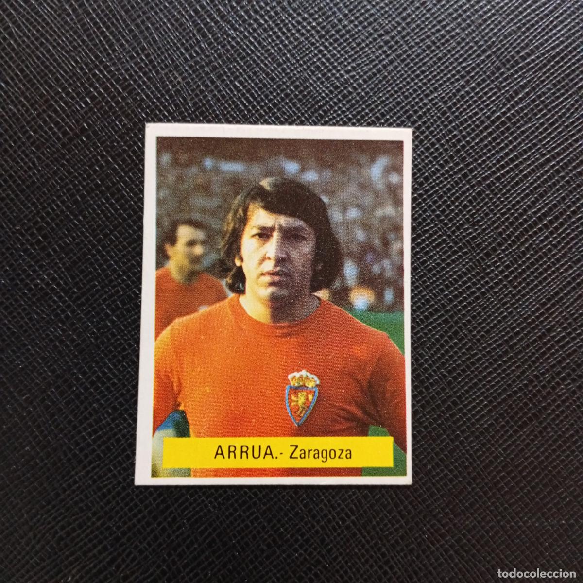 Cromos de f&uacute;tbol: ARRUA ZARAGOZA FINI 1975 1976 CROMO FUTBOL LIGA 75 76 - SIN PEGAR - A70 PG100