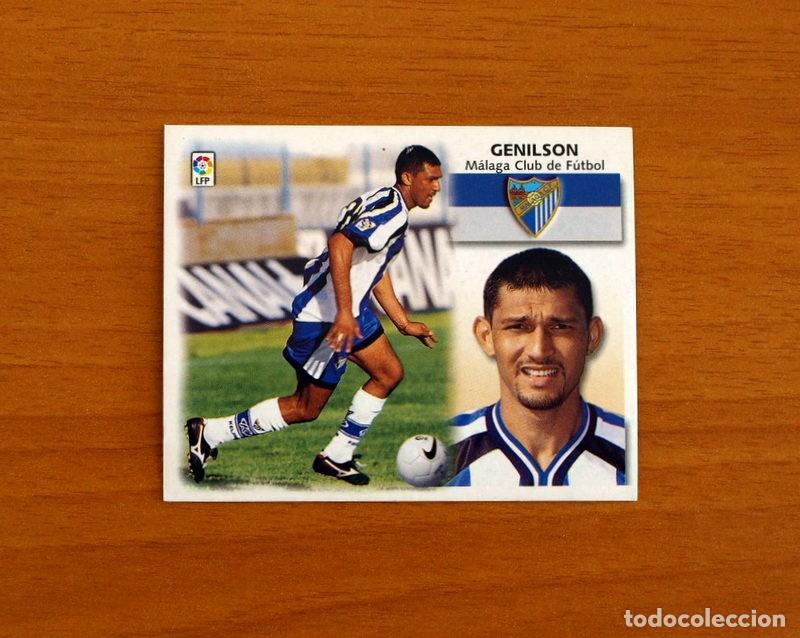 Cromos de f&uacute;tbol: M&aacute;laga - Genilson - COLOCA - Ediciones Este Liga 1999-2000, 99-00 - Nunca pegado