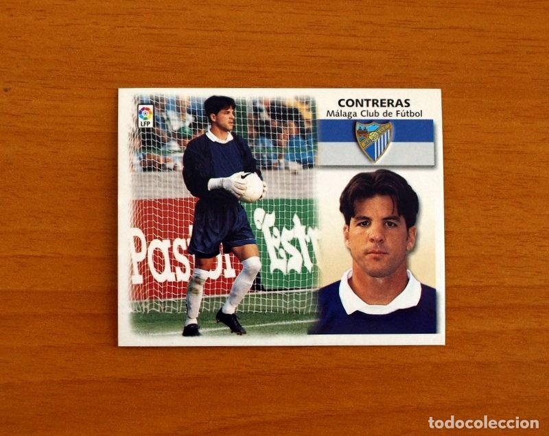 Cromos de f&uacute;tbol: M&aacute;laga - Contreras - Fichaje n&ordm; 13 - Ediciones Este Liga 1999-2000, 99-00 - Nunca pegado
