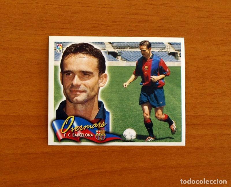 Cromos de f&uacute;tbol: Barcelona - Overmars - COLOCA - Ediciones Este Liga 2000-2001, 00-01 - Nunca Pegado