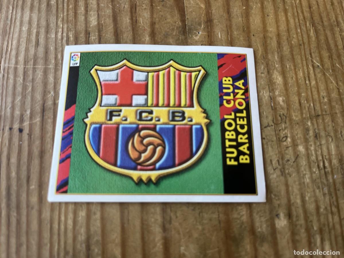 Cromos de f&uacute;tbol: CROMO SIN PEGAR NUNCA PEGADO ALBUM LIGA ESTE 97 98 1997 1998 BARCELONA ESCUDO