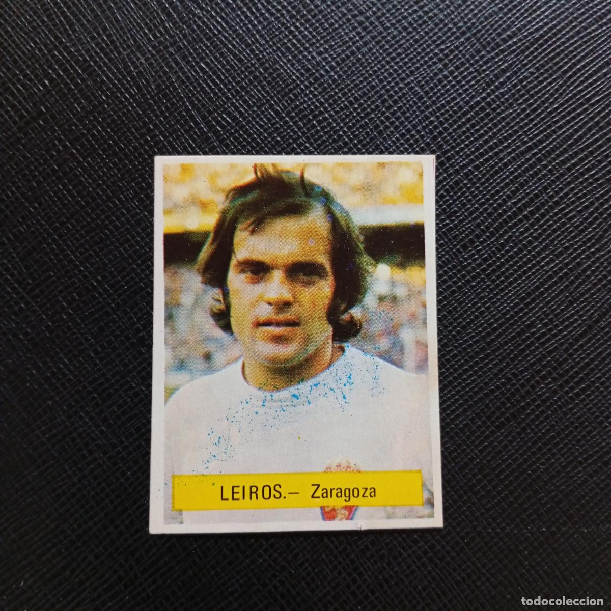 Cromos de f&uacute;tbol: LEIROS ZARAGOZA FINI 1975 1976 CROMO FUTBOL LIGA 75 76 - SIN PEGAR - A70 PG100